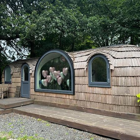 Luxury Woodland Lodge Retreat At Culdees Castle Кріфф Екстер'єр фото